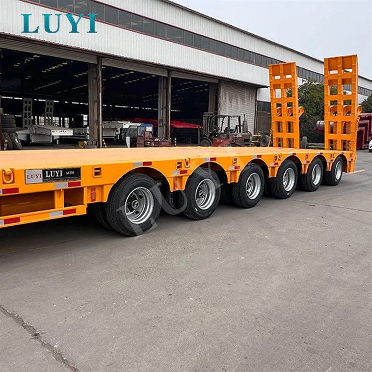 Robust 6 Axle Extendable Low Platform Trailer price